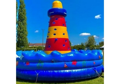 phare d'escalade jeu gonflable