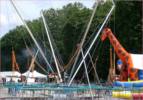 Trampoline élastique